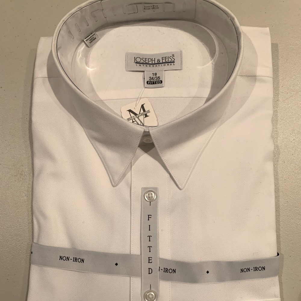 Joseph & Feiss Men’s White Button Down BRAND NEW
